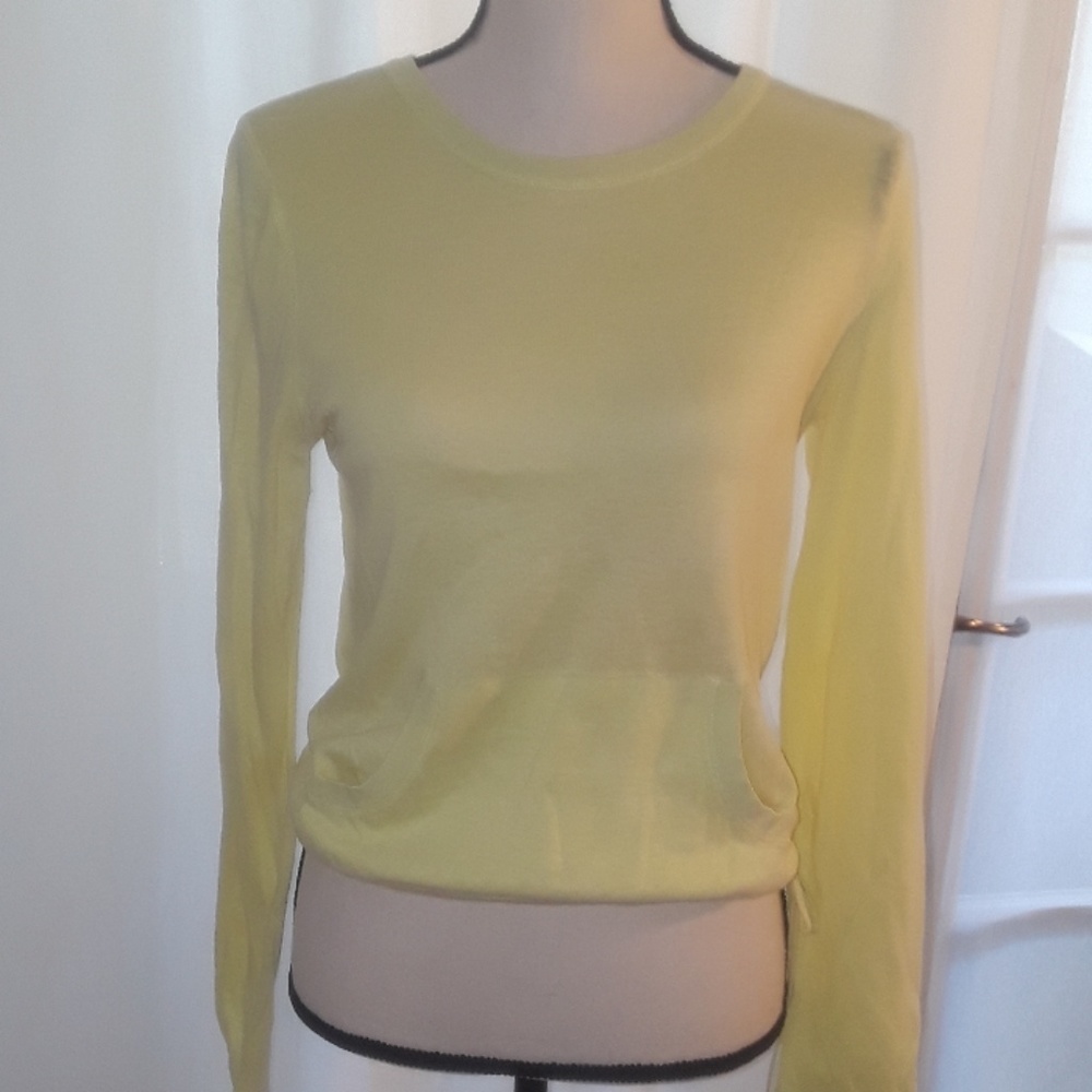 Banana Republic Yellow Sweater